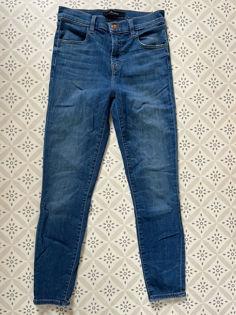 J brand Alana high rise crop jeans